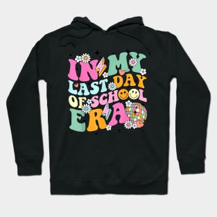 In My Last Day Of School Era Summer Teacher Kids Hoodie